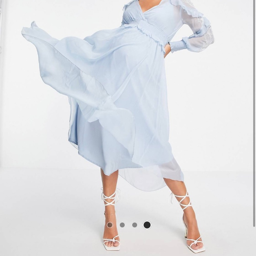ASOS maternity midi dress